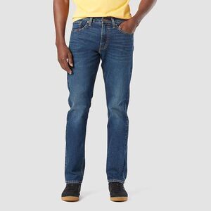 DENIZEN from Levi's Men's 232 Low Rise Slim Straig Blue Denim